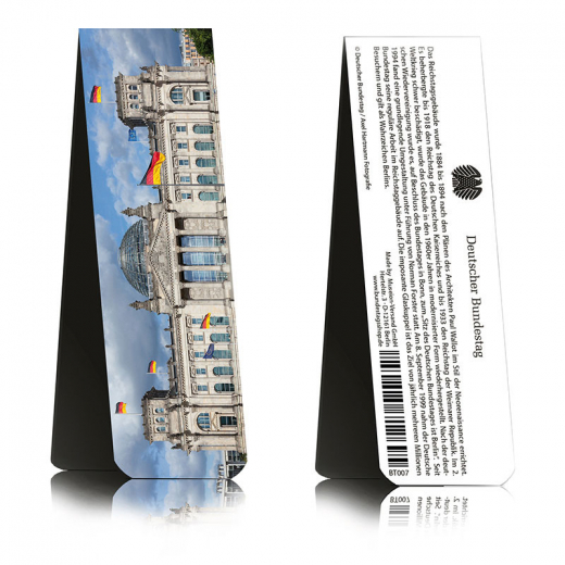 Magnetic bookmark "Exterior view onto the Reichstag"