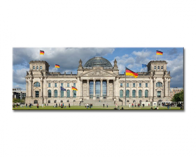 Panorama-Magnet "Panoramaansicht des Reichstagsgebäudes"